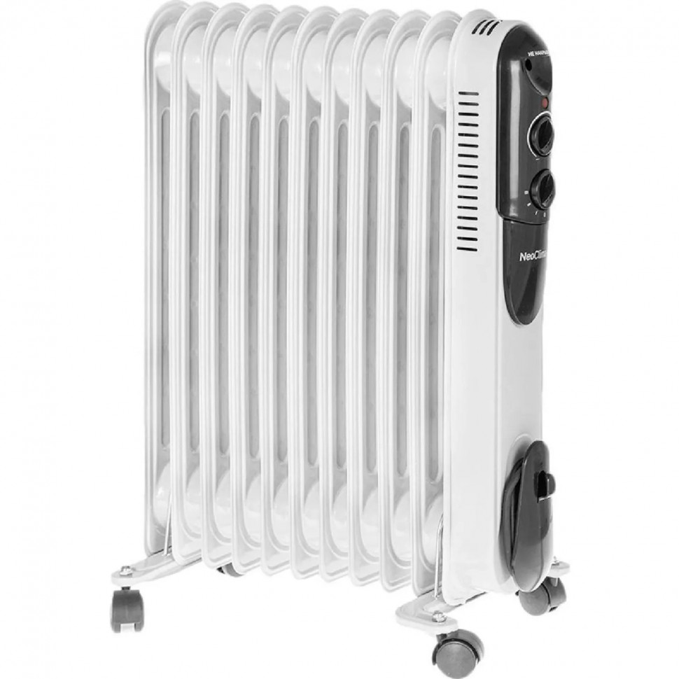 Радиатор Neoclima NC 9311 масляный 11 секций, 2,5 кВт