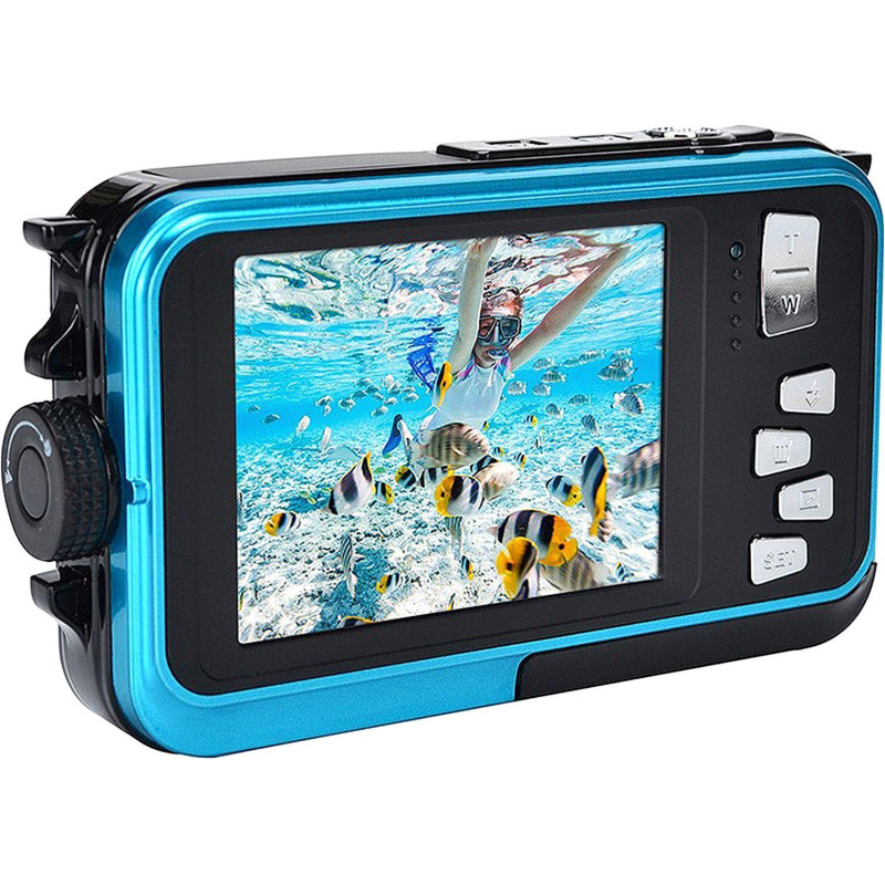 Фотоаппарат AgfaPhoto Realishot WP8000 Blue, водонепр., 2 дисплея