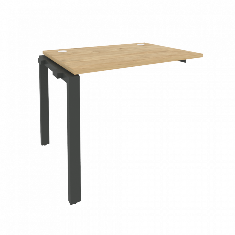 Onix Наборный элемент рабочей станции на П-образном м/к O.MP-1.NRS-1.7 Тиквуд Светлый/Металл Антраци