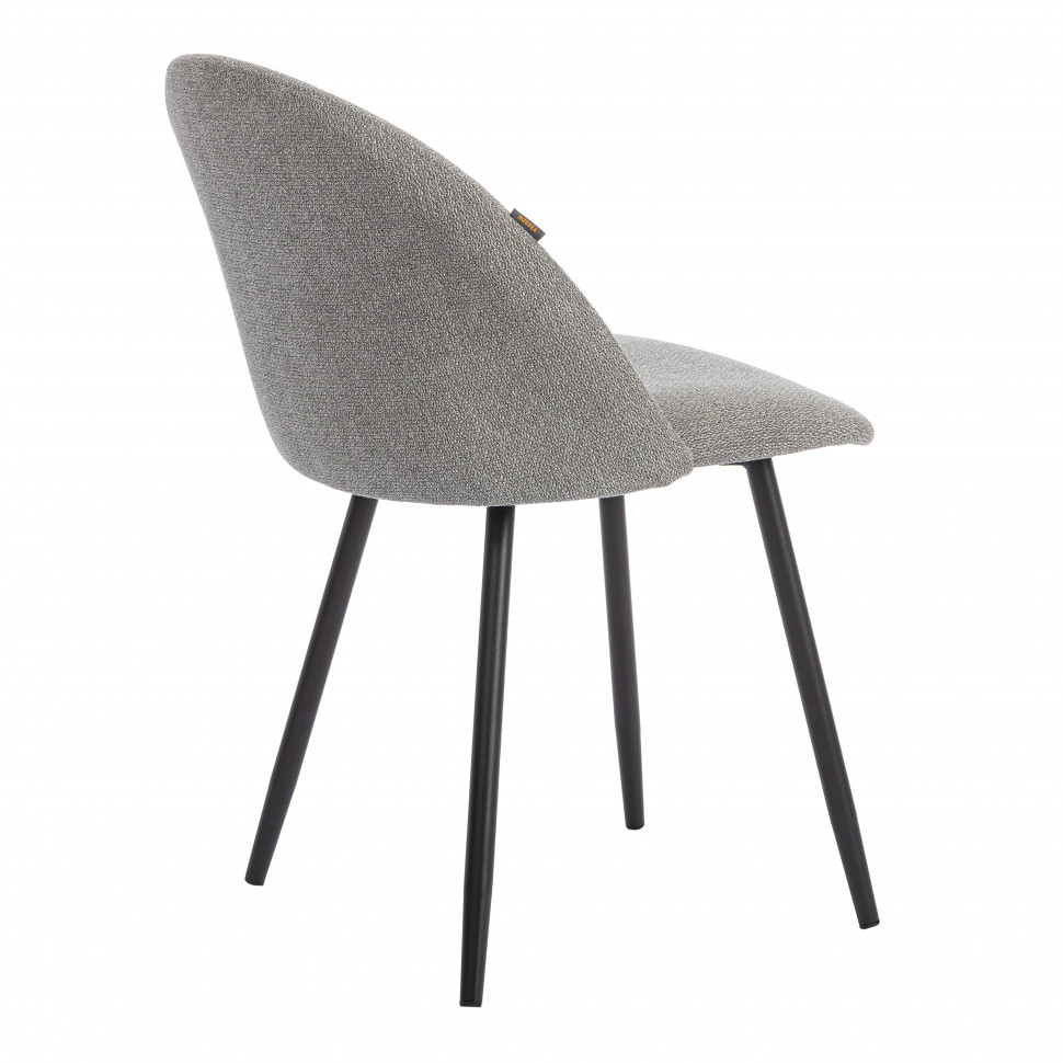 Стул обеденный Мелоди/Melody (4шт.в упаковке) велюр/букле (HYP), светло-серый