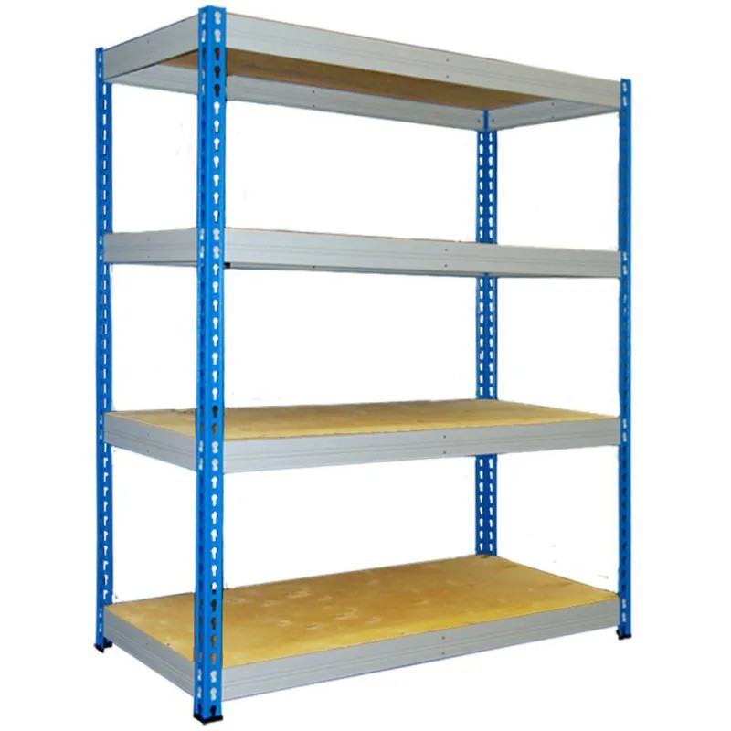 Стеллаж металлический MZ_МКФ18614-2.0   груз. 4 полки 1830х610х2000