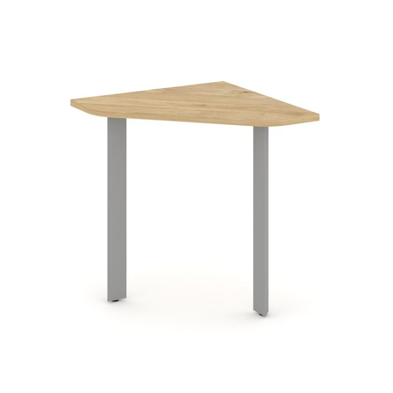 Style Project Угловой элемент стола SN-59.USP-011 Тиквуд Светлый/Металл Серый 700*700*750