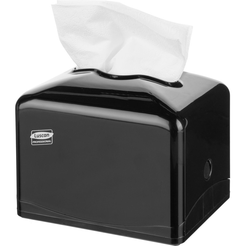 Диспенсер для салфеток Luscan Professional мини черный R-1332B