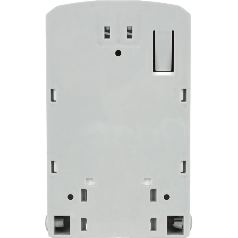 Дозатор для жидкого мыла Luscan Professional 500мл, бело-серый пластик