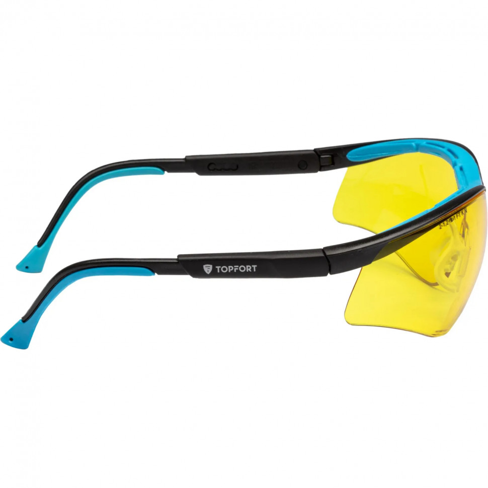 Очки защитные открытые TOPFORT ПРЕМИУМ 102 KN желтые