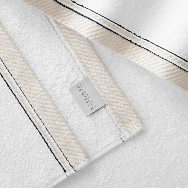 Полотенце махровое Verossa 70х140 Fjord, 450 гр/м2, белый, 788449