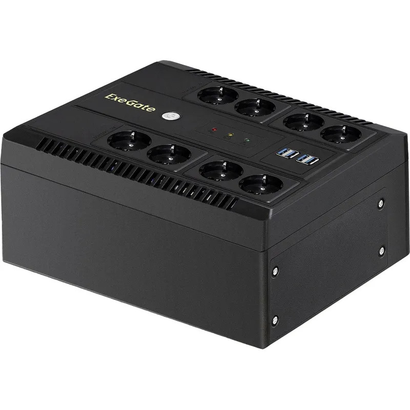 ИБП ExeGate NEO NNB-800 лин-инт, 800ВА/480Вт 8xEURO+4USB(EX293854RUS)