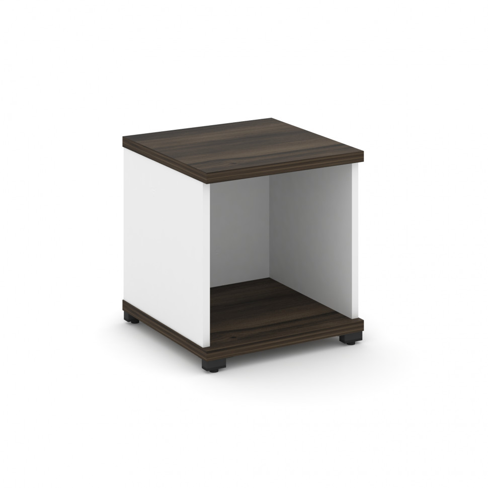 Concept Стеллаж 1 узкая секция, 1 ниша CN.STU-110 Дуб Мали/Белый Бриллиант/Металл Черный 420*420*450 Concept Стеллаж 1 узкая секция, 1 ниша CN.STU-110 Дуб Мали/Белый Бриллиант/Металл Черный 420*420*450