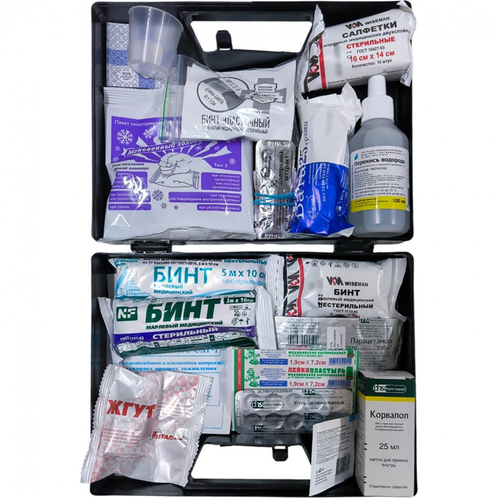 Аптечка универсальная пласт.чемодан (7-15 чел.) тип 20 (7338)