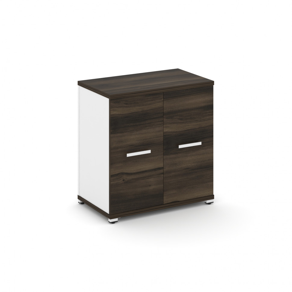 Concept Распаш. шкаф опорный/приставной CN.SOPR-001 W Дуб Мали/Белый Бриллиант/Металл Белый 720*420*