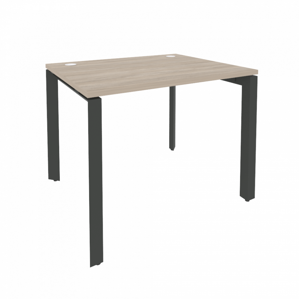 Onix Стол рабочий на П-образном м/к O.MP-SP-1.8 Дуб Аттик/Металл Антрацит 980*800*750