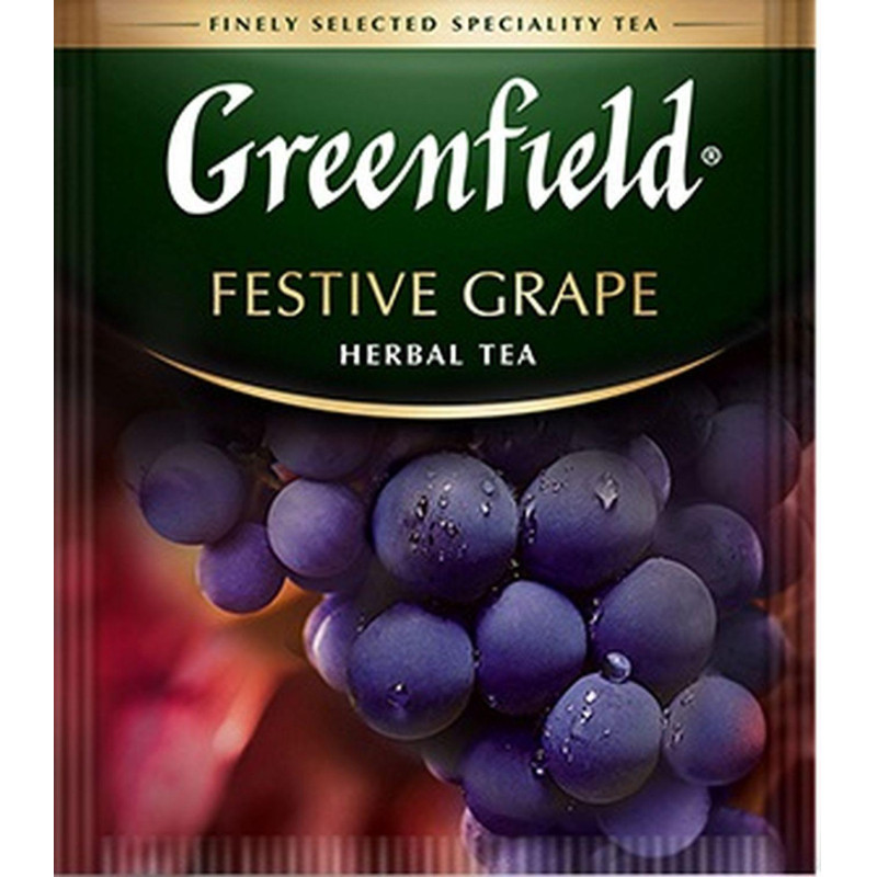 Чай Greenfield Festive Grape фруктовый фольгир.25пак/уп 0522-10