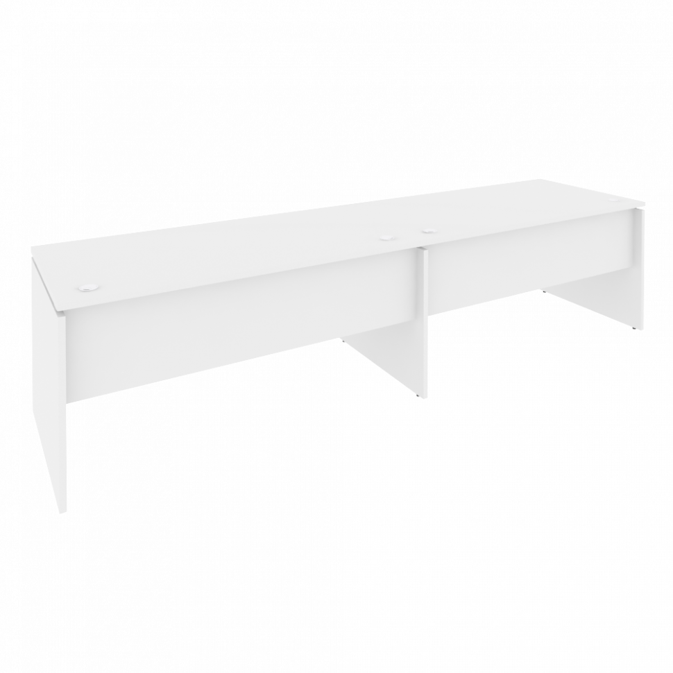 Onix Рабочая станция O.RS-2.4.8 Белый Бриллиант 3160*800*750 Onix Рабочая станция O.RS-2.4.8 Белый Бриллиант 3160*800*750