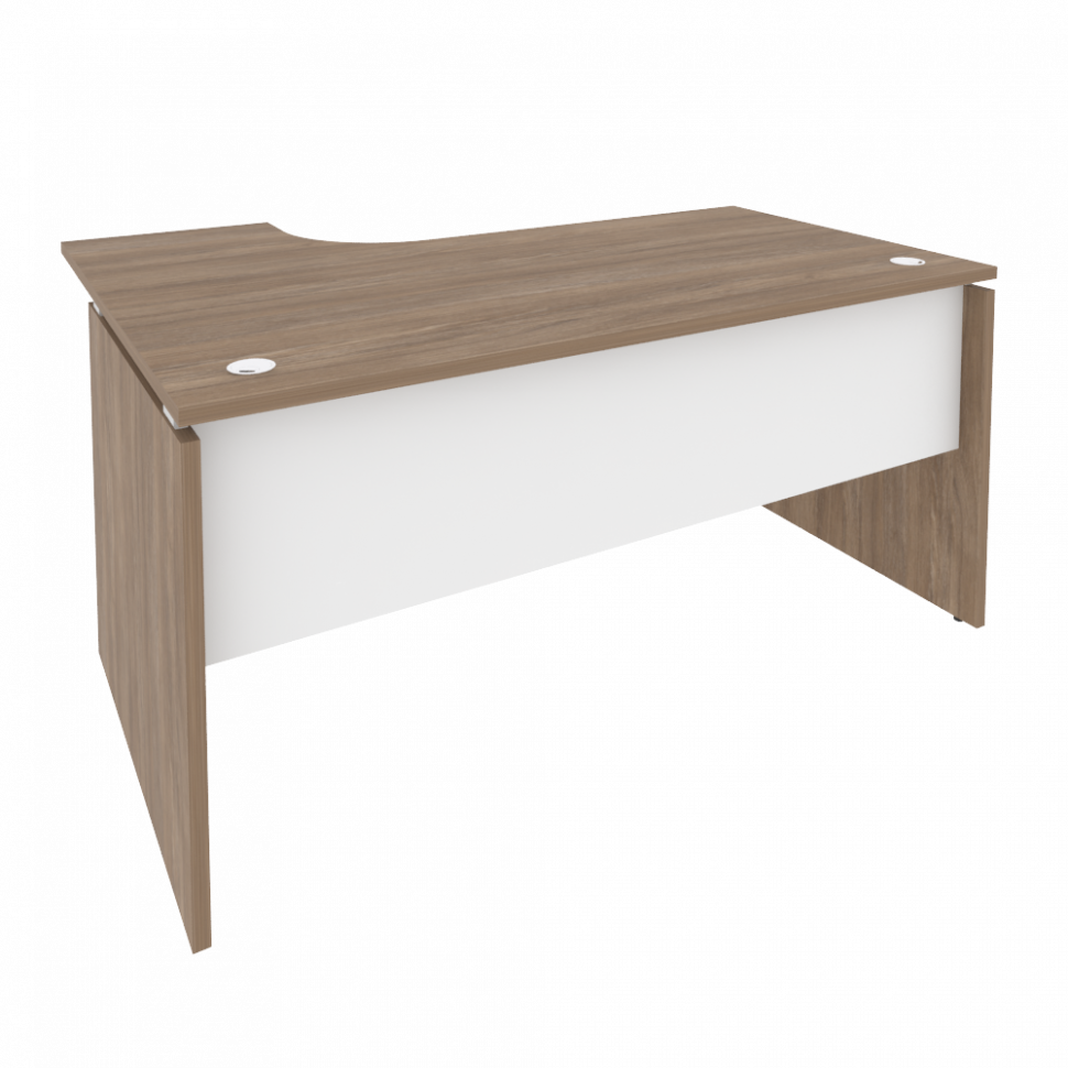 Onix Стол эргономичный правый O.SA-4 (R) Дуб Аризона/Белый Бриллиант 1580*1180*750 (800/460) Onix Стол эргономичный правый O.SA-4 (R) Дуб Аризона/Белый Бриллиант 1580*1180*750 (800/460)