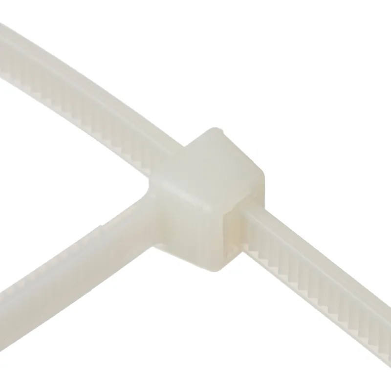 Хомут стяжка нейлоновая TOPFORT 5х400 (4,8х400 мм) белый 100 шт/уп