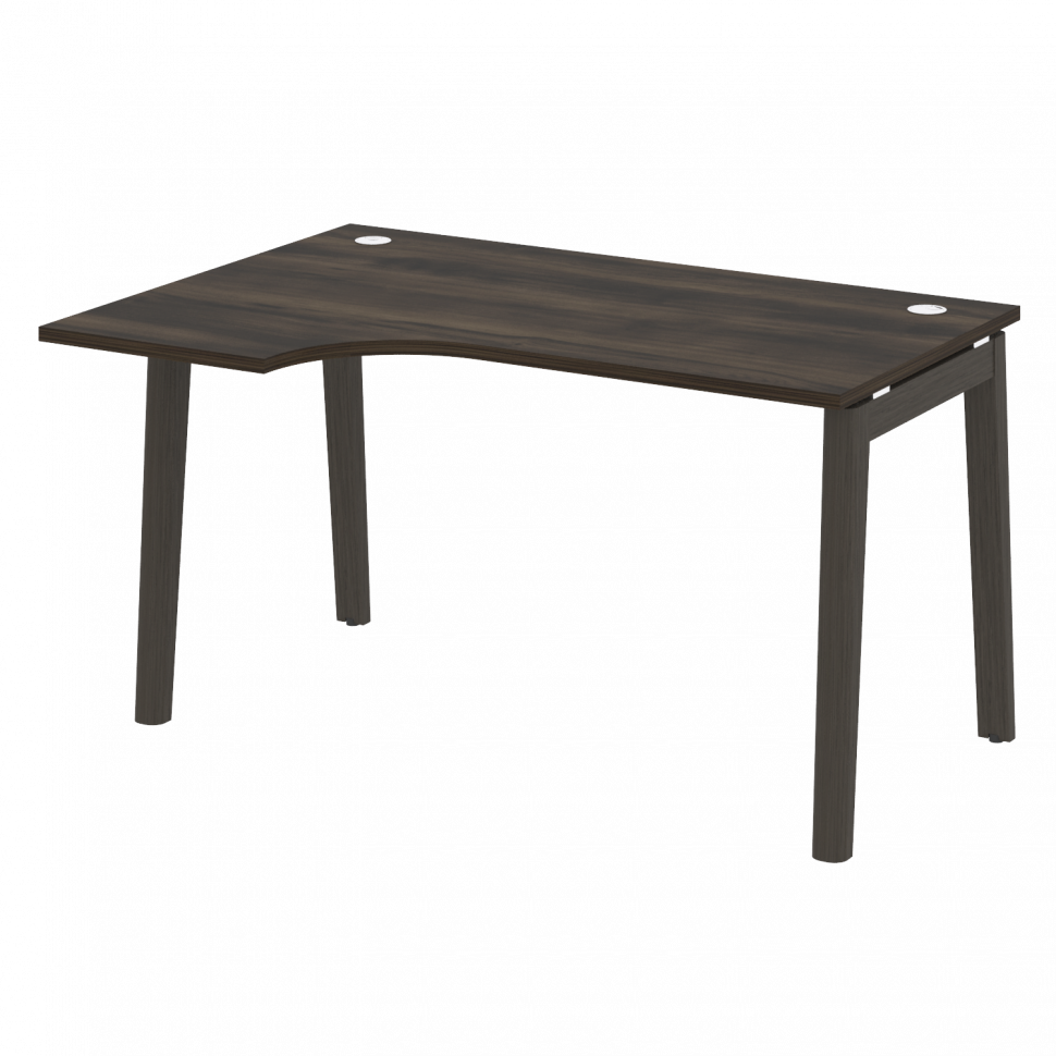 Onix Wood Стол эргономичный левый OW.SA-2 (L) Дуб Мали/Дуб Темный/Металл Антрацит 1380*980*750 (720/ Onix Wood Стол эргономичный левый OW.SA-2 (L) Дуб Мали/Дуб Темный/Металл Антрацит 1380*980*750 (720/
