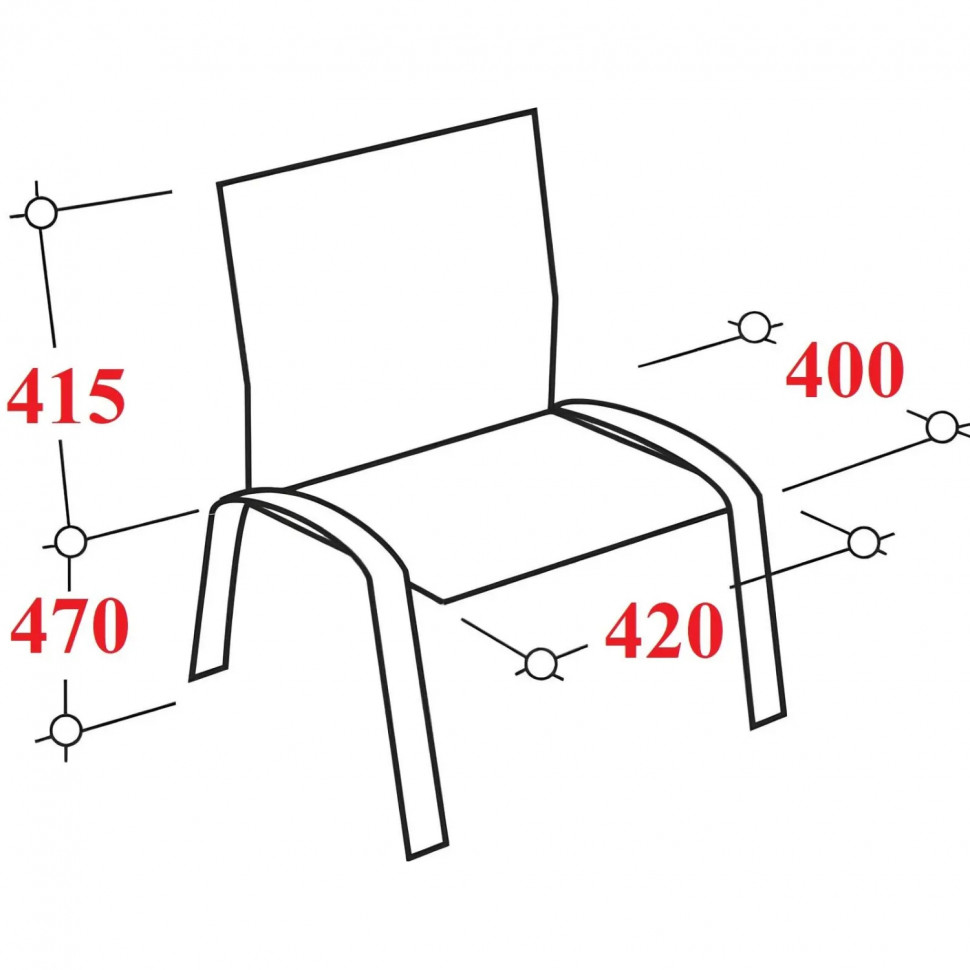 Стул FA_SEVEN/Стандарт+ черная ткань С-11/ТК-1