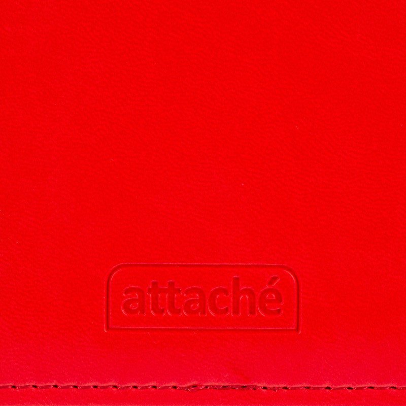 Ежедневник датированный 2026 АТТАСНЕ А6, 176л, 110х155мм Сиам красный