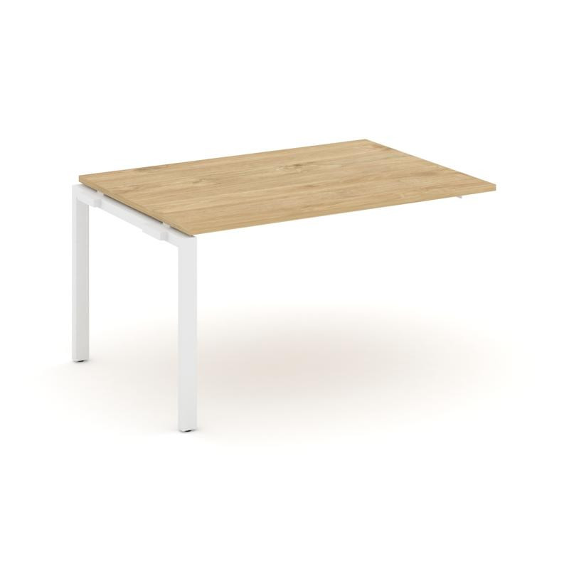 Style Project Проходной наб. элем. перег. стола SN-59P.NSPRG-001.3 Тиквуд Светлый/Металл Белый 980*9