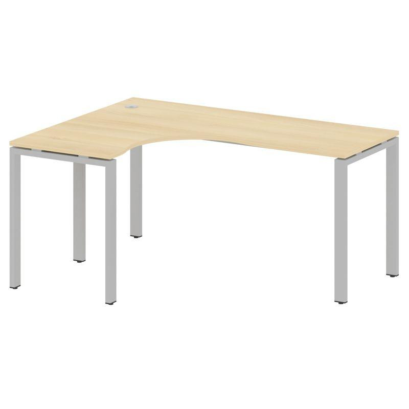 Metal System Стол криволинейный левый на П-образном м/к БП.СА-4 (L) Акация Лорка/Металл Серый 1600*1 Metal System Стол криволинейный левый на П-образном м/к БП.СА-4 (L) Акация Лорка/Металл Серый 1600*1