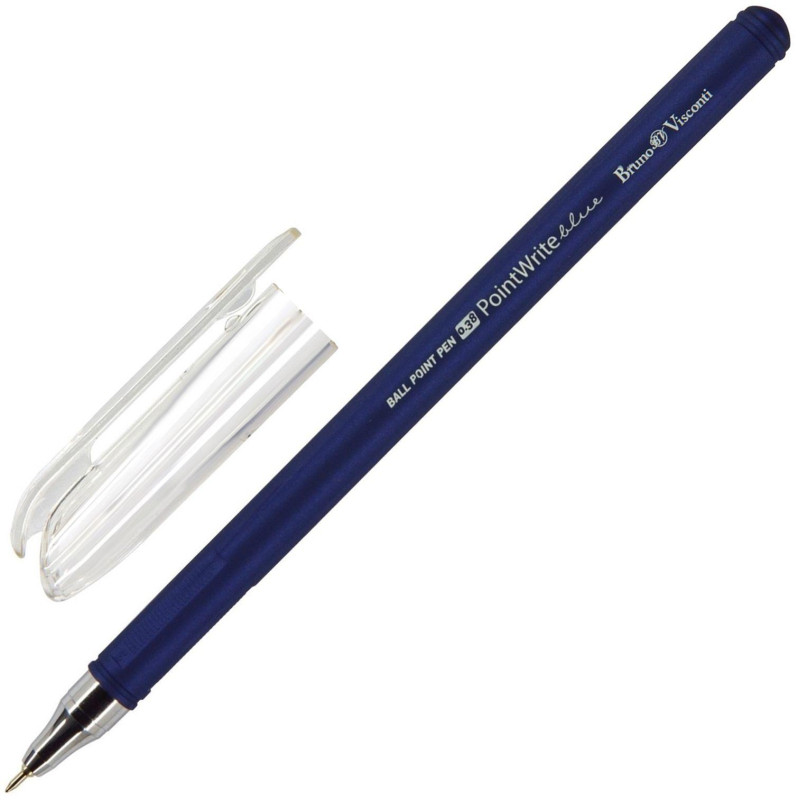 Ручка шариковая неавтомат. Pointwrite Original 0,38мм,3цв,син 20-0210