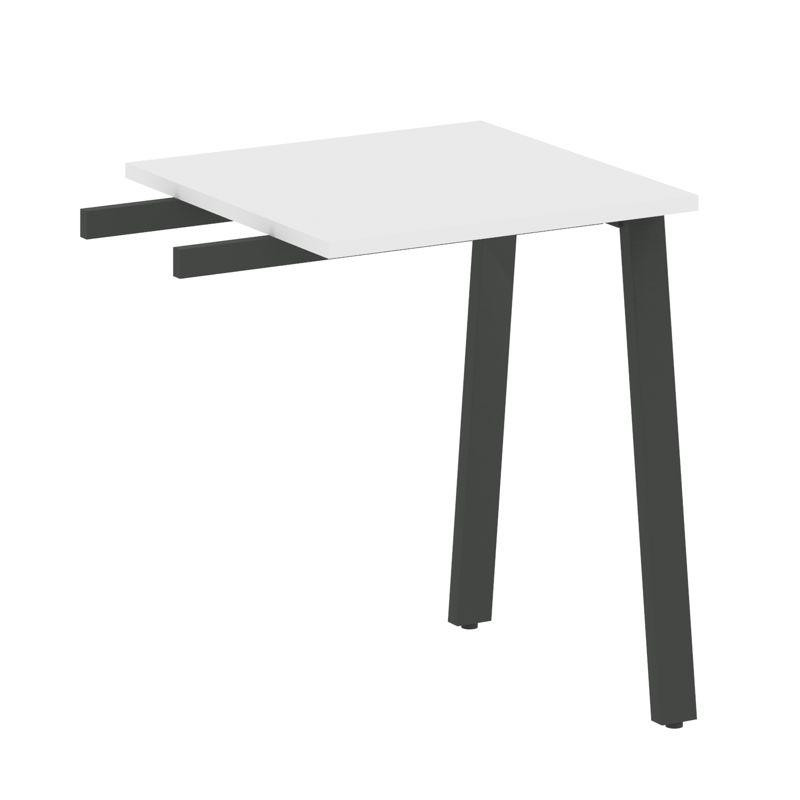 Metal System Приставной элемент на А-образном м/к БА.ПР-1 Белый/Металл Антрацит 600*600*750