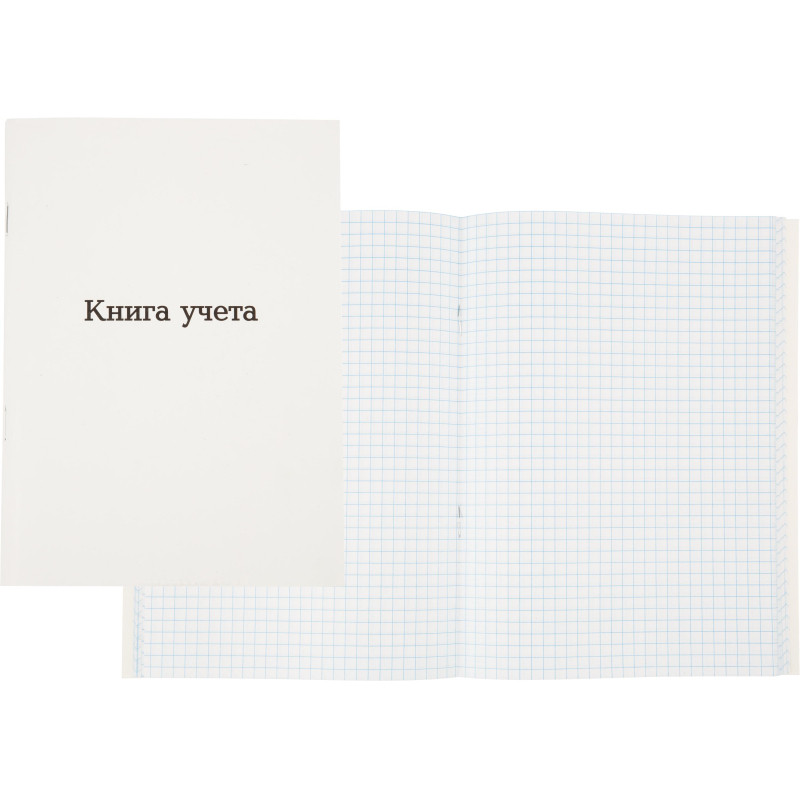 Книга учета Attache А5 96л клетка офсет картон мел. скоба Книга учета Attache А5 96л клетка офсет картон мел. скоба