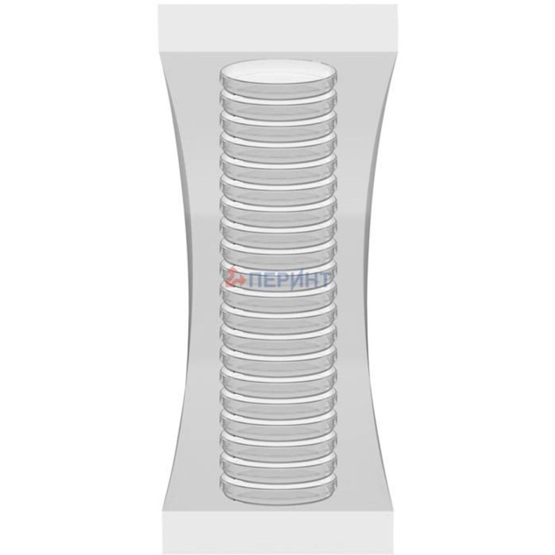 Чашка Петри стерил., диам.90, п/с, ЧБН1-В-14x90 20шт/уп