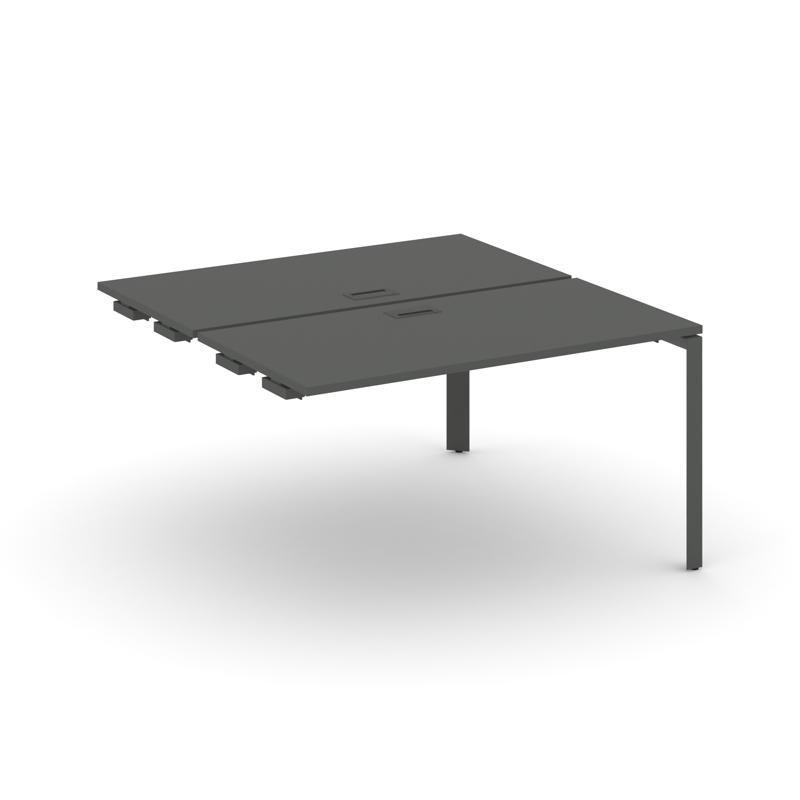 Style Project Стол-приставка к опор. элем. SN-59P.DPRS-011 Антрацит/Металл Антрацит/Черный Заглушка