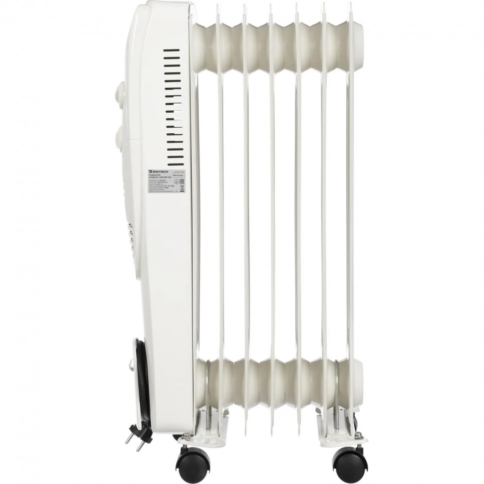 Радиатор BigTech WBH001 15A, масляный (7 секций 1500 Вт)