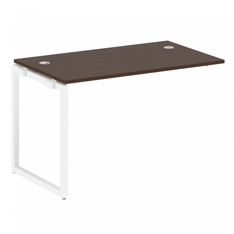 Metal System Quattro Проходной элемент рабочей станции на О-образном м/к 40БО.ПРС-СП-1.2 Венге Цаво/