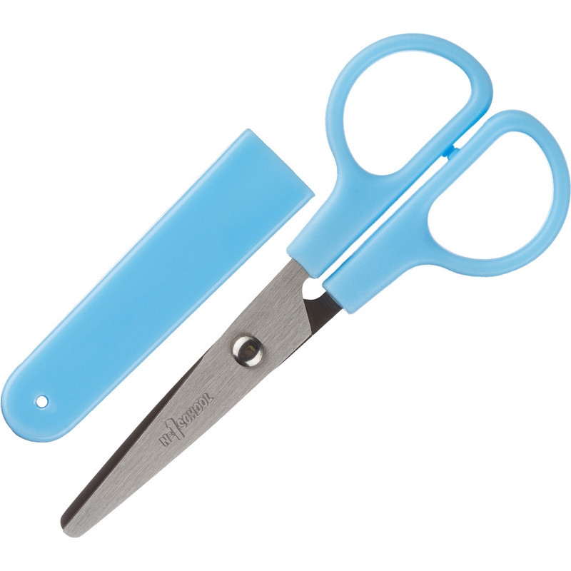 Ножницы детские №1School 12 см Джунгли, колпачок, пластиковые ручки Ножницы детские №1School 12 см Джунгли, колпачок, пластиковые ручки