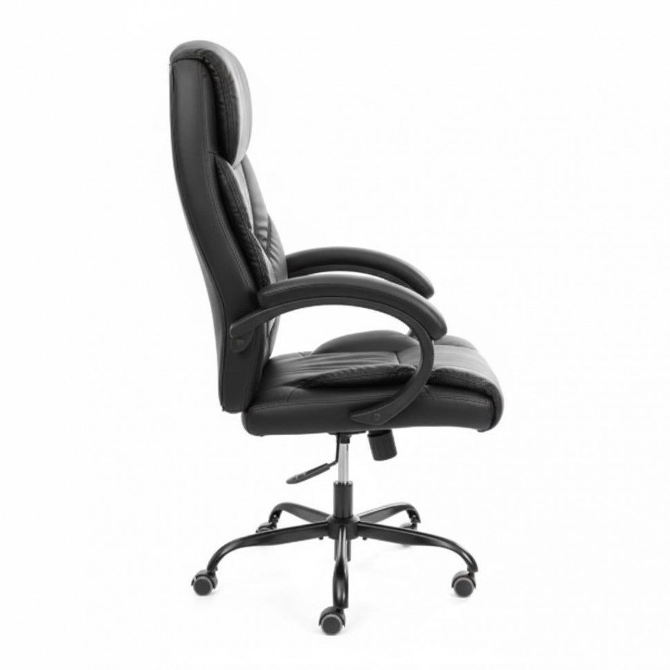 Кресло OREON metalBL кож/зам, черный, 36-6 Кресло OREON metalBL кож/зам, черный, 36-6