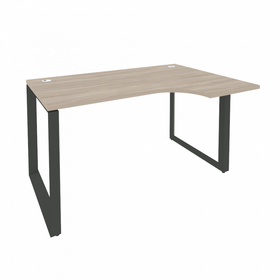 Onix Стол эргономичный правый на О-образном м/к O.MO-SA-2 (R) Дуб Аттик/Металл Антрацит 1380*980*750 Onix Стол эргономичный правый на О-образном м/к O.MO-SA-2 (R) Дуб Аттик/Металл Антрацит 1380*980*750