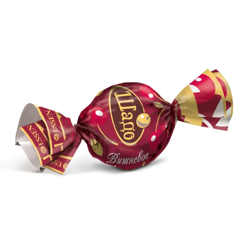 Конфеты Шадо Essen с желейно вишневой начин в шоколадной глазури, пак 1кг