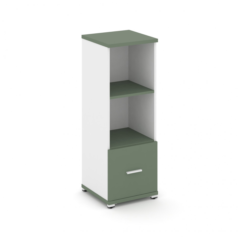 Concept Шкаф 1 узкая секция, 3 ниши CN.STU-311 W Кобо/Белый Бриллиант/Металл Белый 420*420*1186 Concept Шкаф 1 узкая секция, 3 ниши CN.STU-311 W Кобо/Белый Бриллиант/Металл Белый 420*420*1186