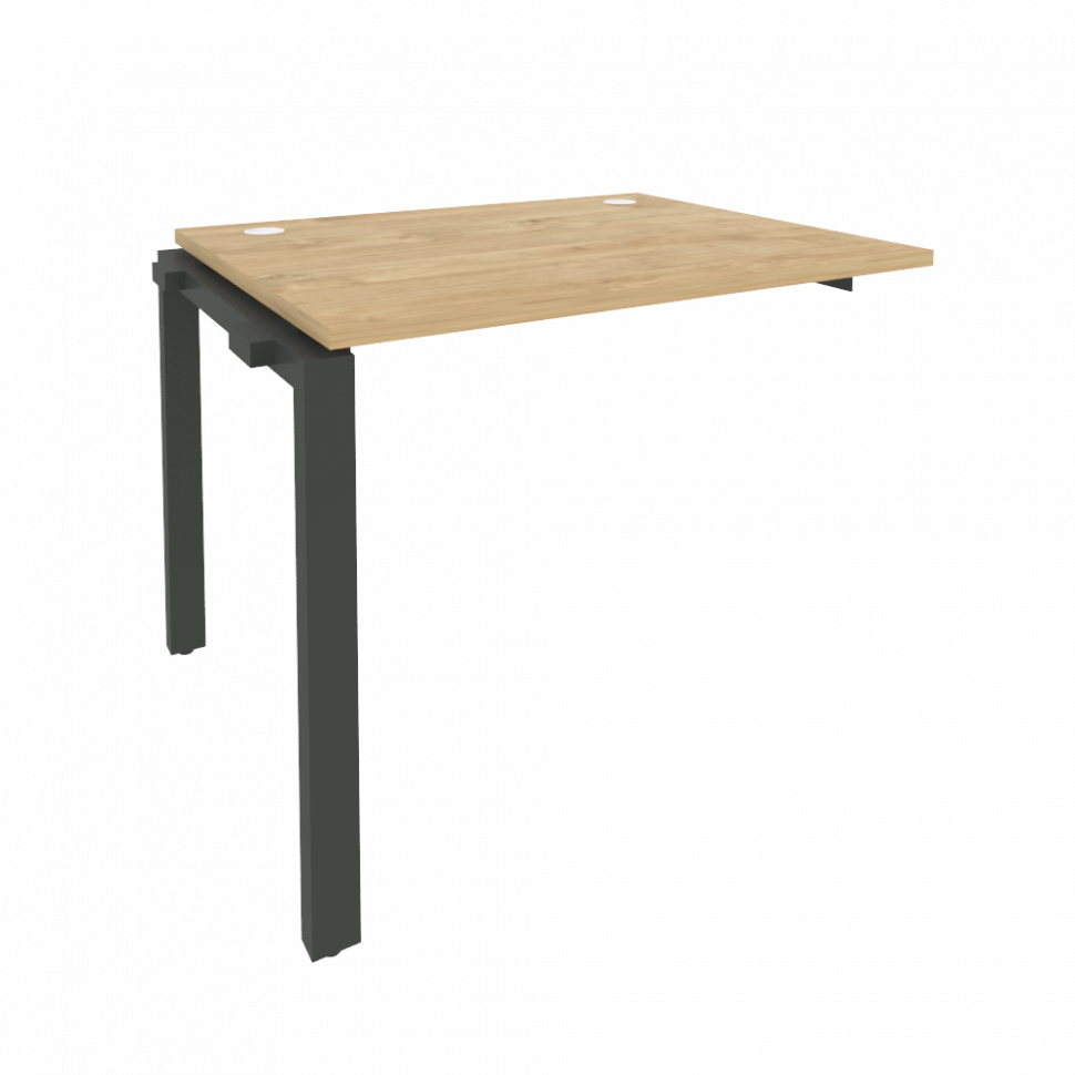 Onix Наборный элемент рабочей станции на П-образном м/к O.MP-1.NRS-1.8 Тиквуд Светлый/Металл Антраци