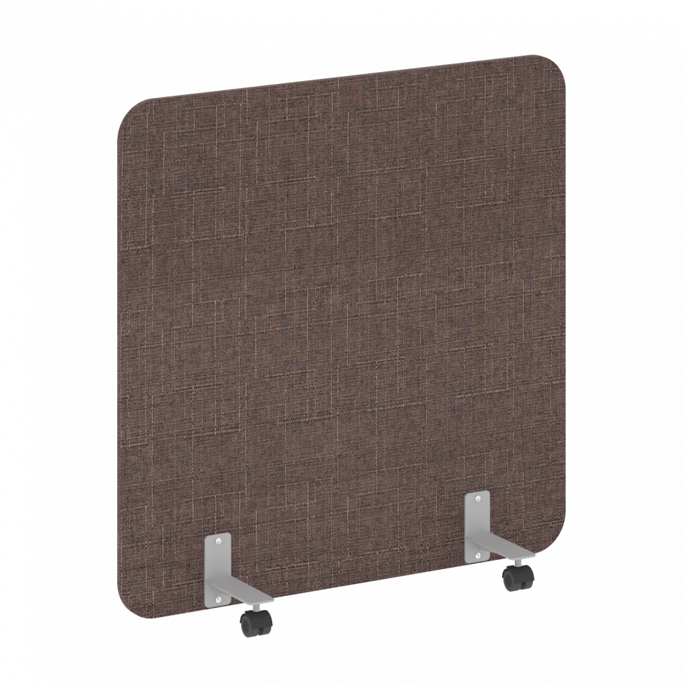 R-line soft Перегородка на металлических опорах, на роликах AP.R-120-120 Romeo 04/Металл Серый 1200*