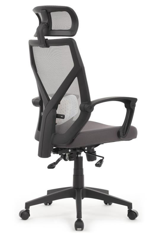 Кресло Оливер RCH W-203AC Черный пластик/Серый