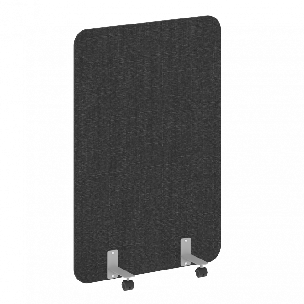 R-line soft Перегородка на металлических опорах, на роликах AP.R-100-150 Romeo 12/Металл Серый 1000*