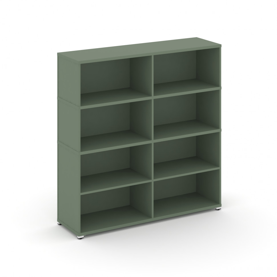 Concept Стеллаж опорный/приставной с надставкой выс. CN.SOPO-008 Кобо/Металл Белый 1480*420*1530