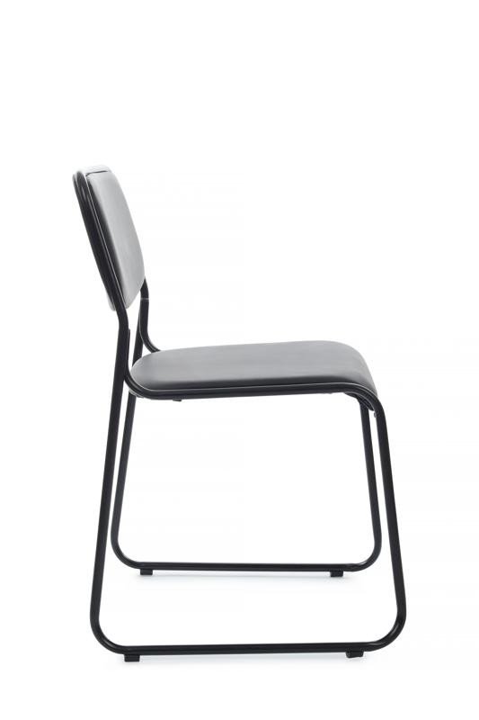 Кресло Никс RCH OMKL-01B Черный/Металл Черный