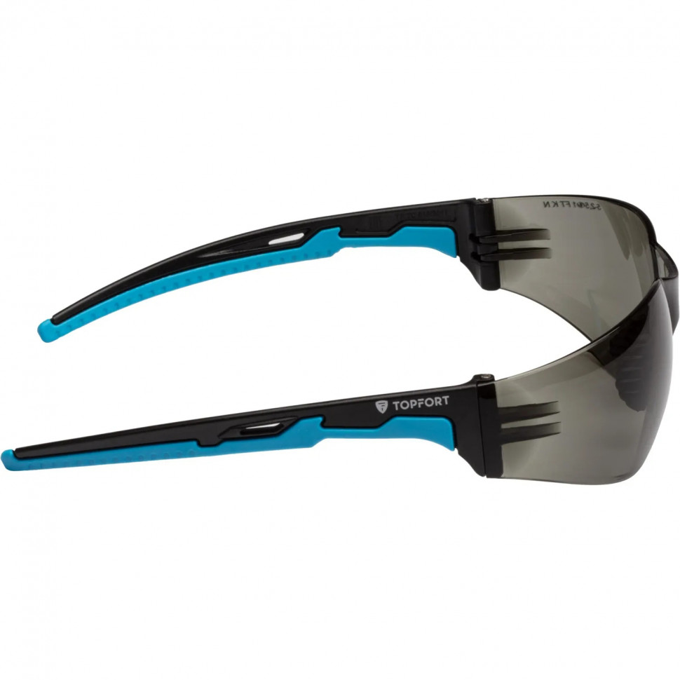 Очки защитные открытые TOPFORT СТАНДАРТ 503 KN серые