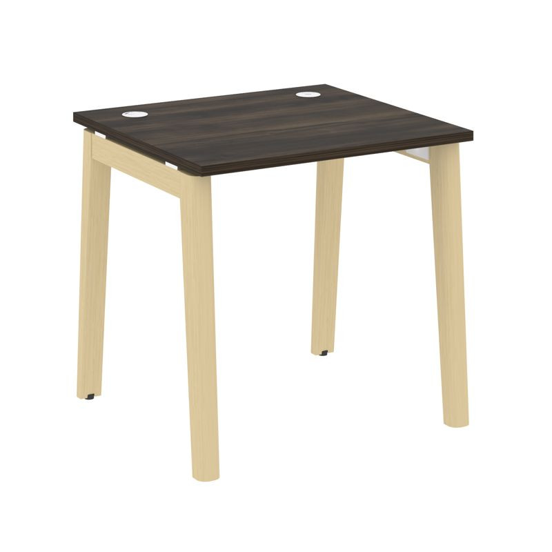 Onix Wood Стол письменный OW.SP-0.7 Дуб Мали/Дуб Светлый/Металл Белый 780*720*750