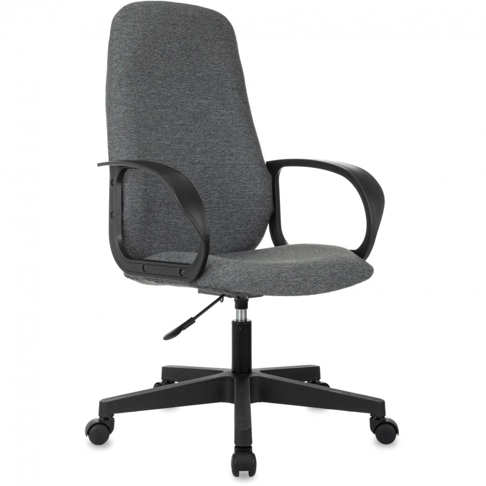 Кресло БР Комус Мебель EChair 660 ткань,серый,пластик