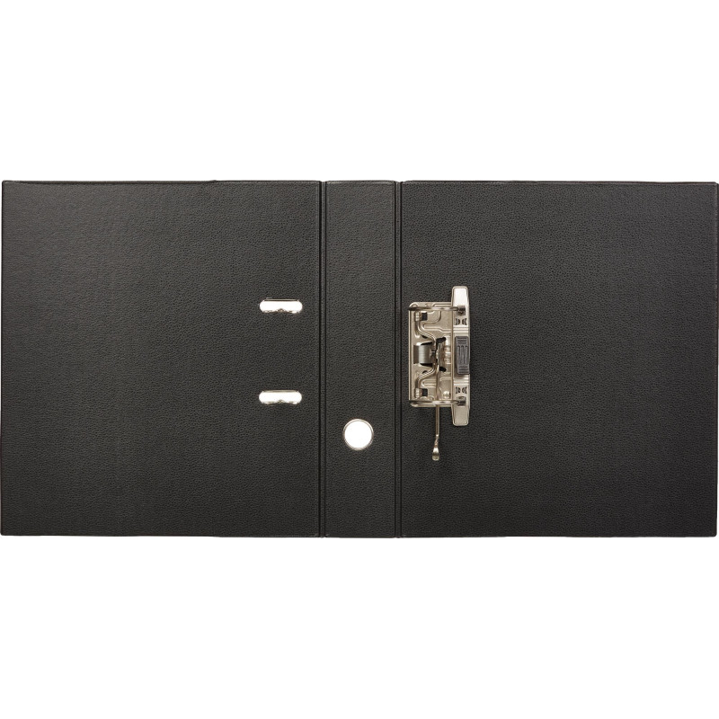 Папка-регистратор Strong Line 70мм, черный, ПБП2, карм.кор