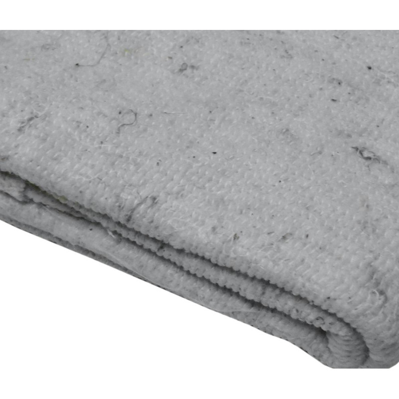 Тряпка для пола нетканое регенерир. прошивное полотно белое 70х80см_СПБ