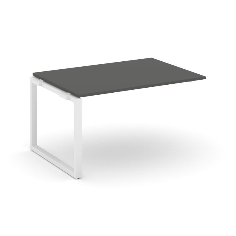 Style Project Проходной наб. элем. перег. стола SN-59O.NSPRG-004.3 Антрацит/Металл Белый 1580*980*75