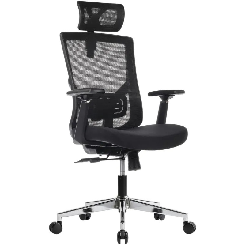 Кресло 0MX_RV_Step A2320 Чeрная спинка/чeрное сиденье