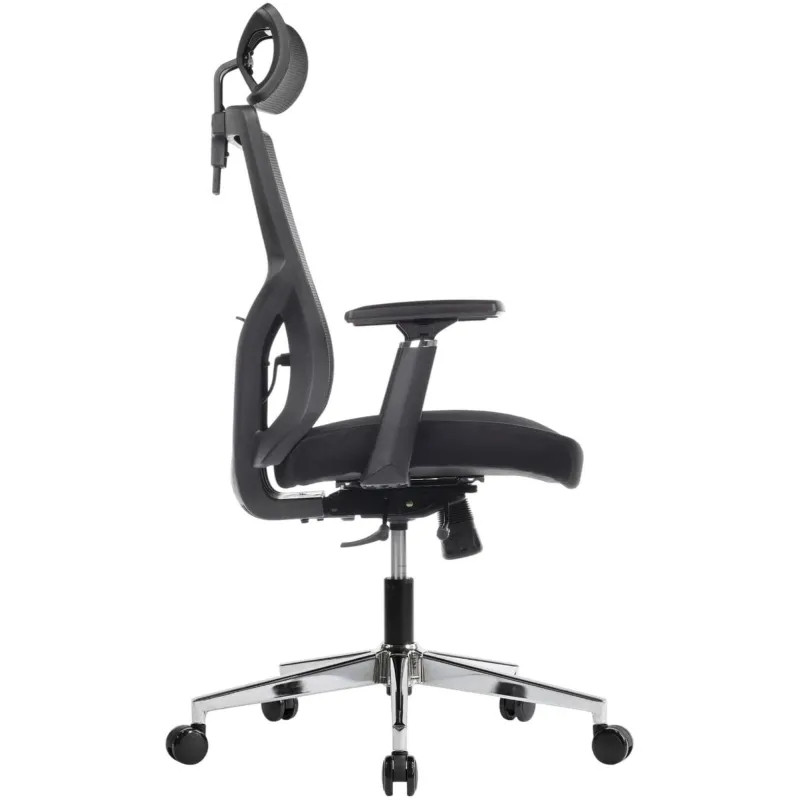 Кресло 0MX_RV_Step A2320 Чeрная спинка/чeрное сиденье